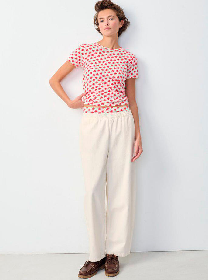 American Vintage - Koybay Pants Blanc Casse