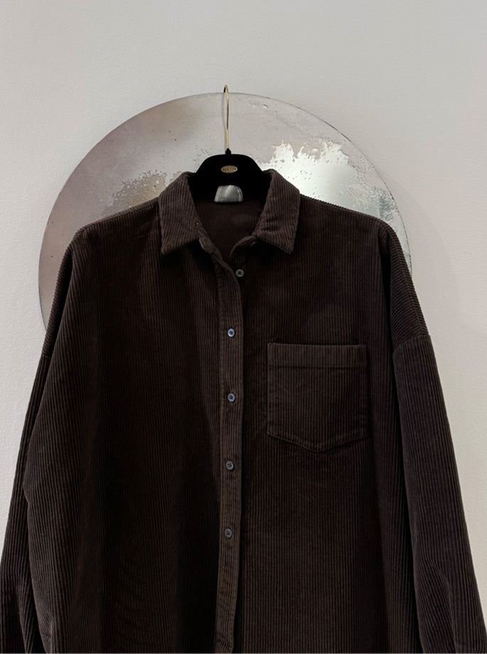 Bagutta - NPetite Shirt in velvet.