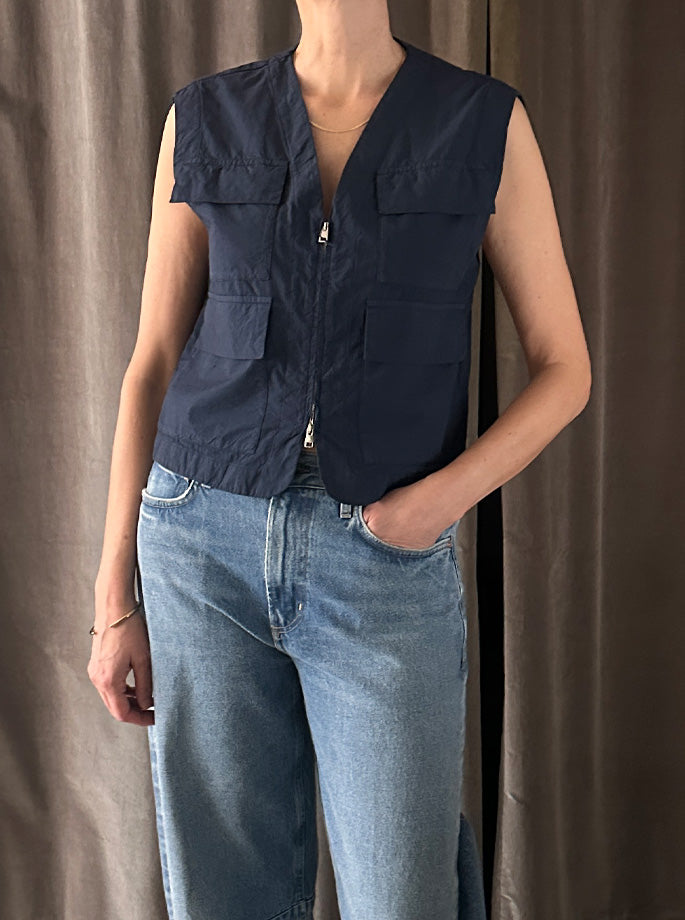 Barena Venezia - Travel26 Vest Navy