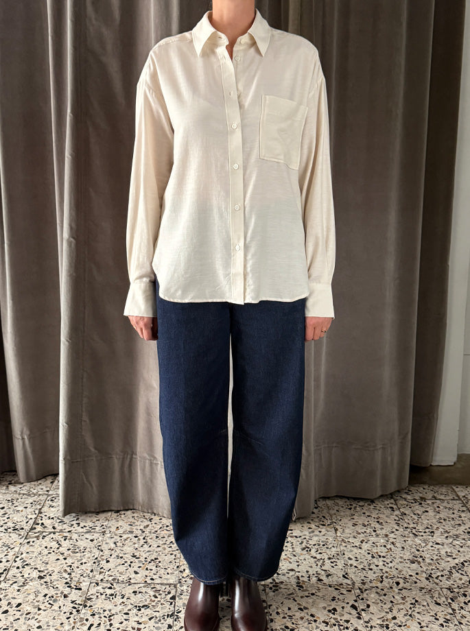 Closed - Oversized shirt Almond Cream