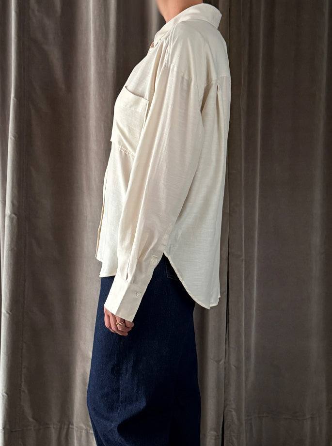 Closed - Oversized shirt Almond Cream