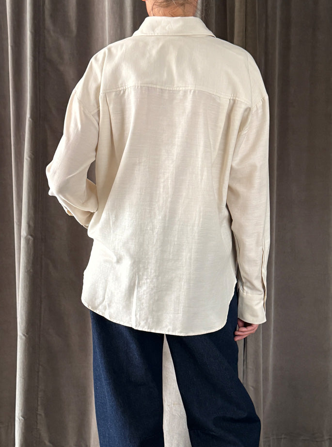 Closed - Oversized shirt Almond Cream