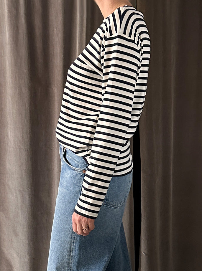 Closed - Basic Long Sleeve Blouse Dark Night 
