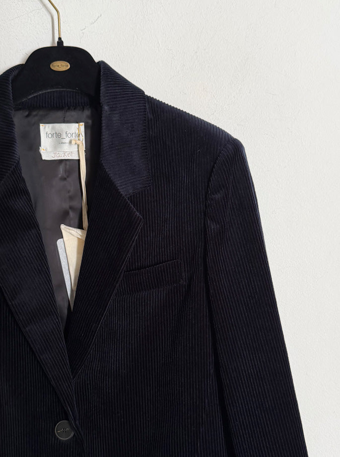 Forte Forte - Velvet Chic Jacket night