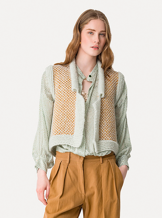 Forte Forte - My Jacket Tweed and Boucle' Knit Vest