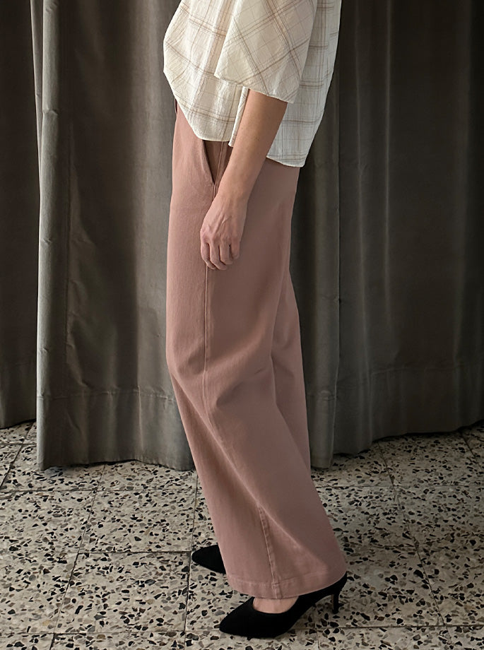 Forte Forte - My Pants High Waist Straight Mousse