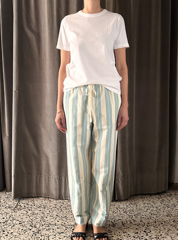 Forte Forte - My Pants 14820 Striped Plume