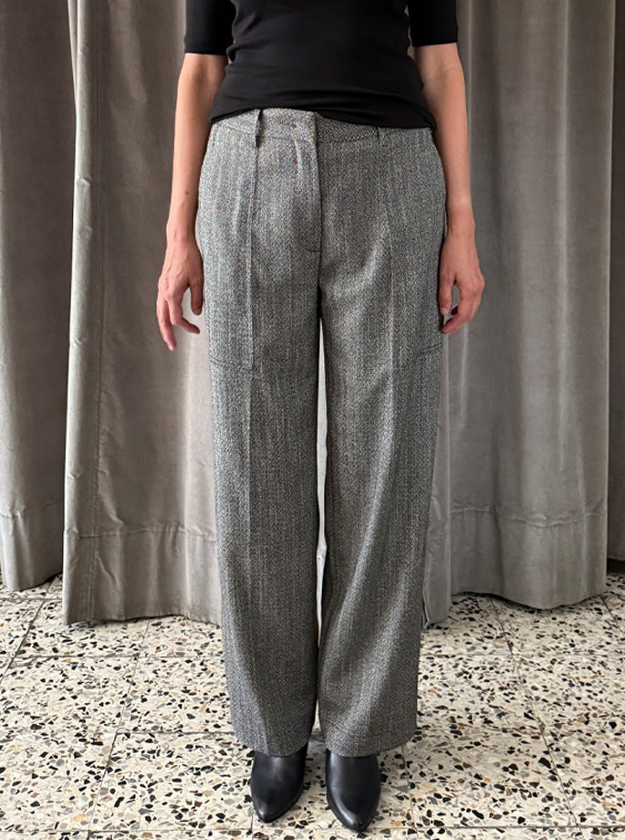 Forte Forte - My Pants Chevron Cargo Nero