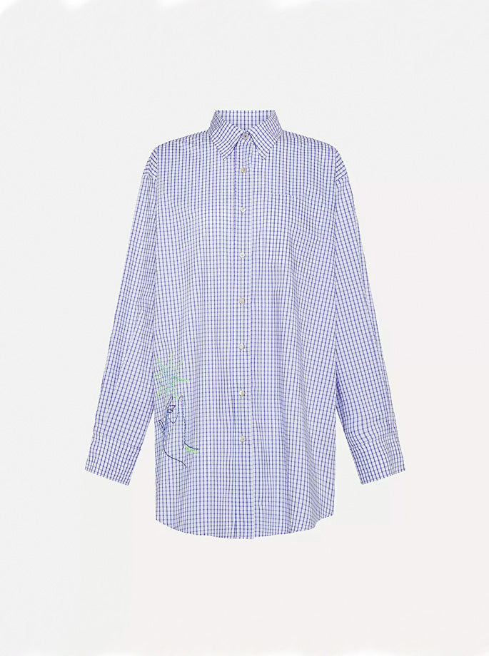 Forte Forte - My Shirt Embroidered Lilac