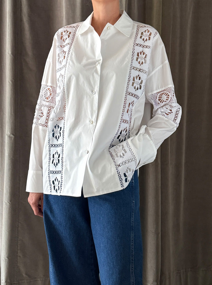Forte Forte - Popline Shirt diamond