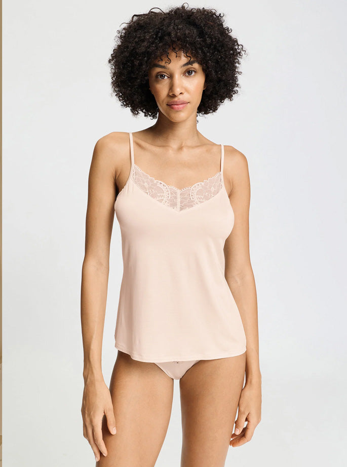 Hanro - Spaghetti Top Deep Navy 