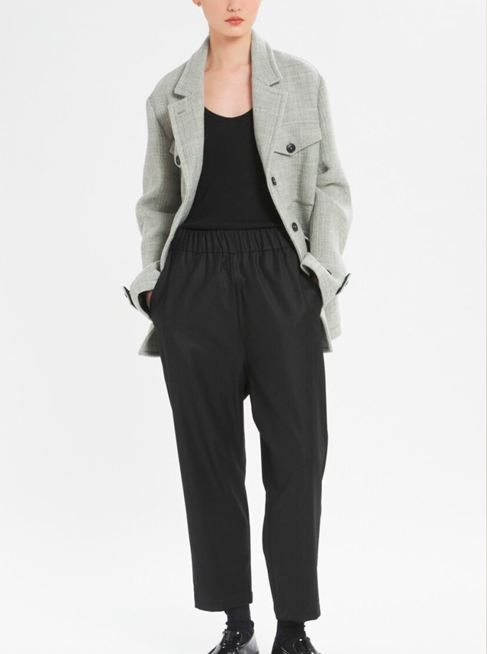 Barena Venezia - Joie Wool Trousers Nero