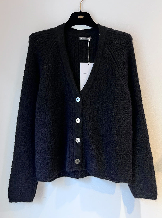 Les Racines du Ciel - Justine Cardigan Black