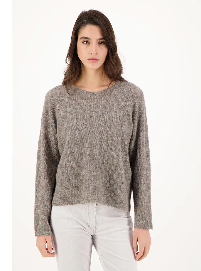 Les Racines du Ciel - Dana Raglan Sweater Dark Grey 