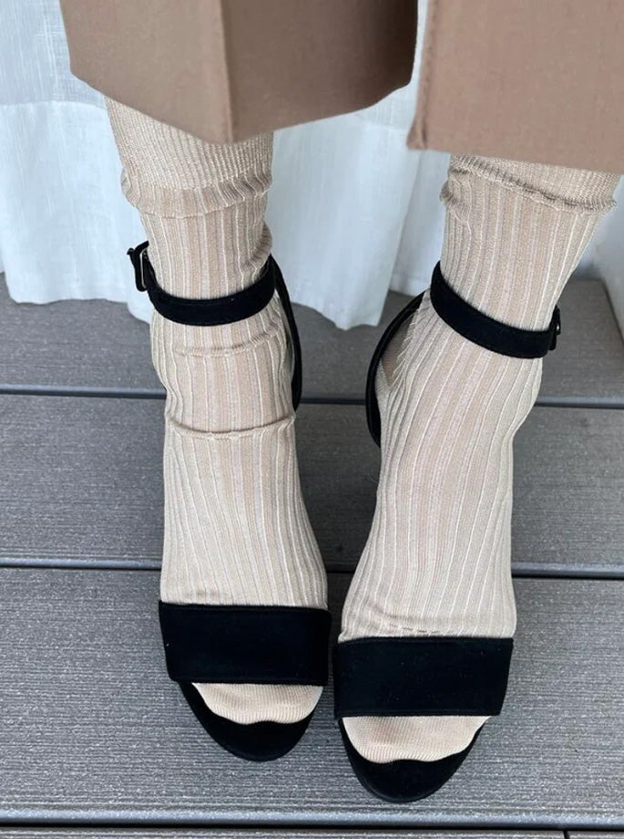 Mrs. Hosiery - Silky Stockings Chocolate