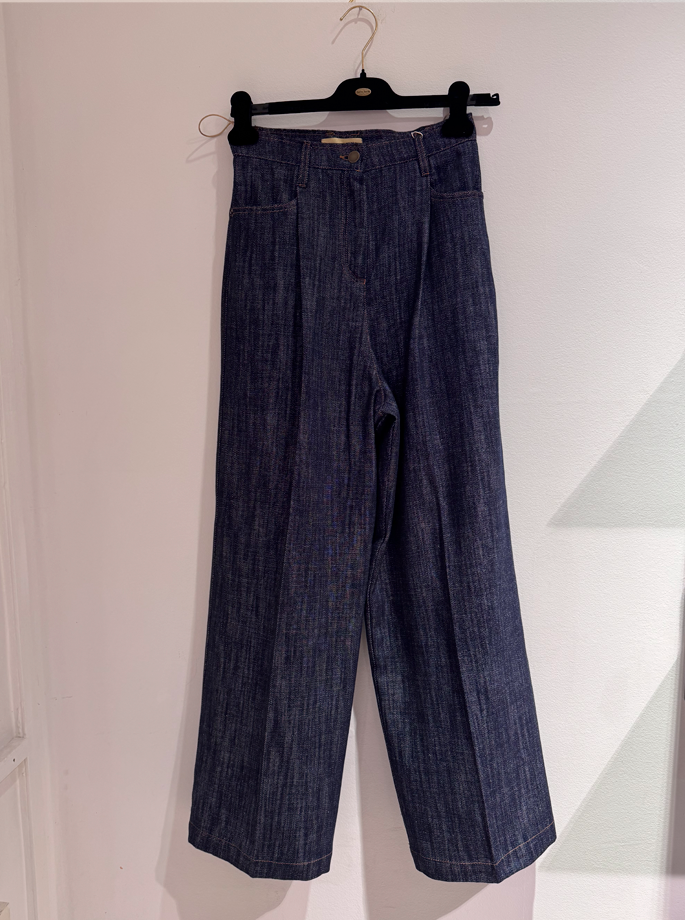 Momoni - Azulado Trousers Blue