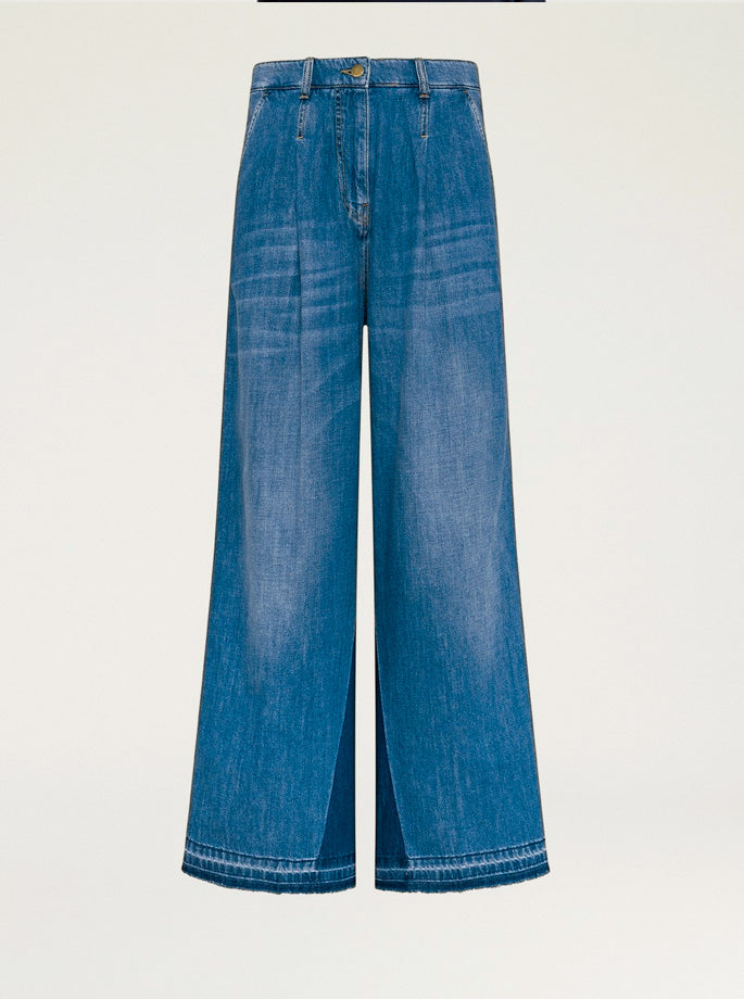 Momoni - Oak Pants Blue Jeans