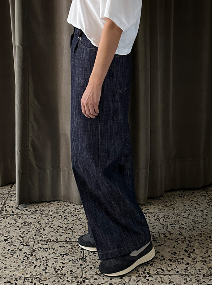 Momoni - Azulado Trousers Blue