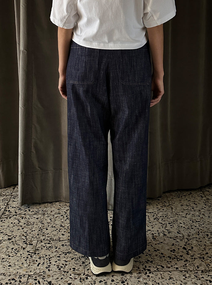 Momoni - Azulado Trousers Blue