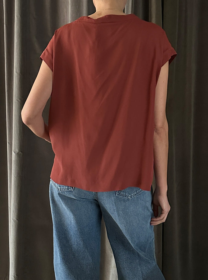 Momoni - Curacao Blouse Mattone