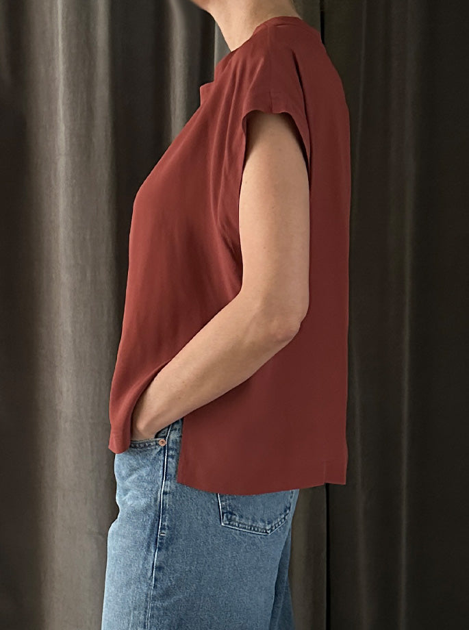 Momoni - Curacao Blouse Mattone