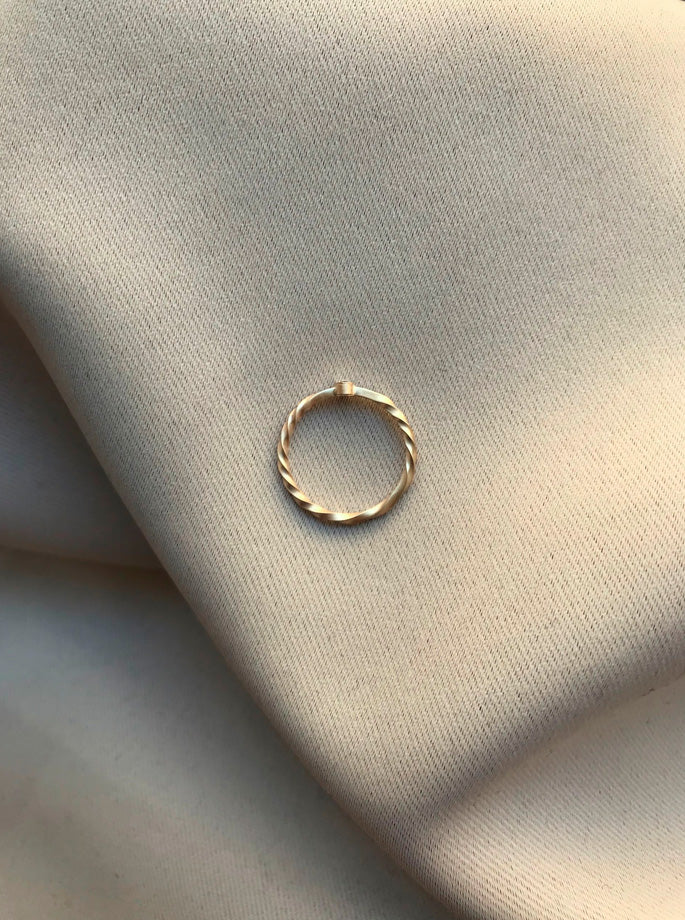 Nordenstam - Sun &amp; Moon Diamond Ring 8kt Gold