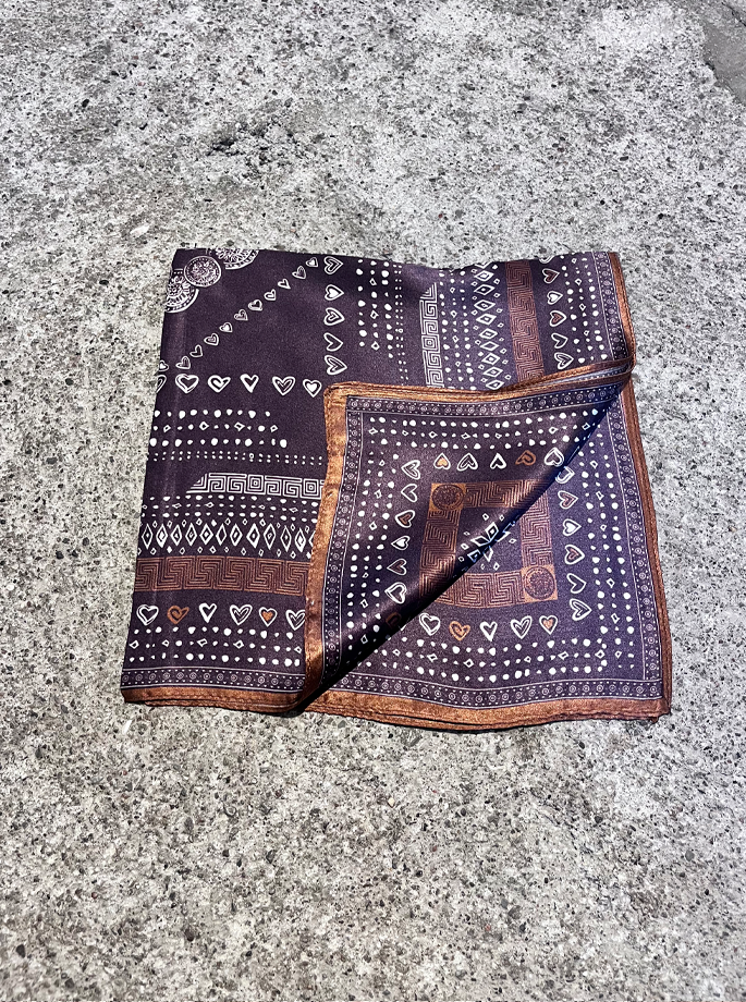 Plisse - Carmen Scarf Black