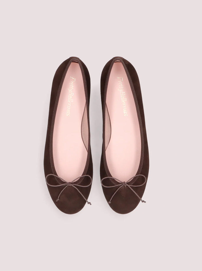 Pretty Ballerinas -  mørkebrun ballerina