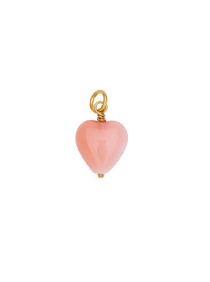 Pico - French Heart Pendant, Black