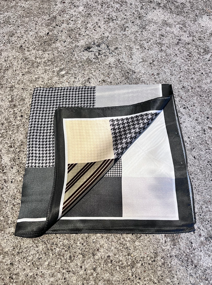 Plisse - Carmen Scarf Black