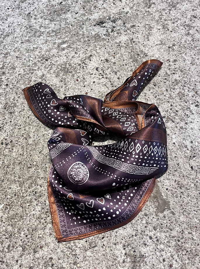 Plisse - Carmen Scarf Black