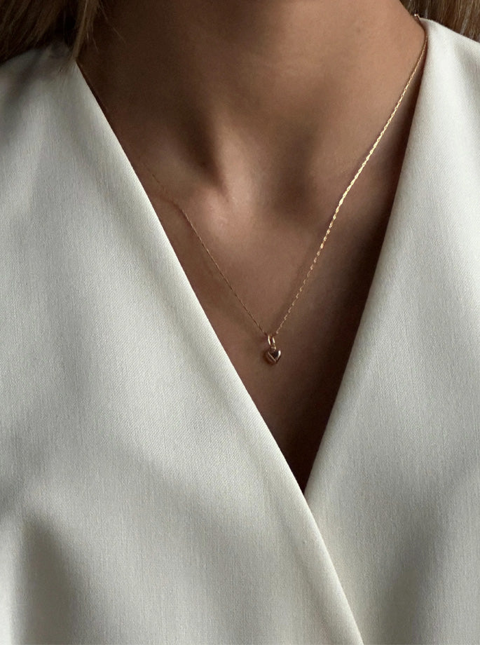 Pico - Cupid Heart Pendant, Gold Plated