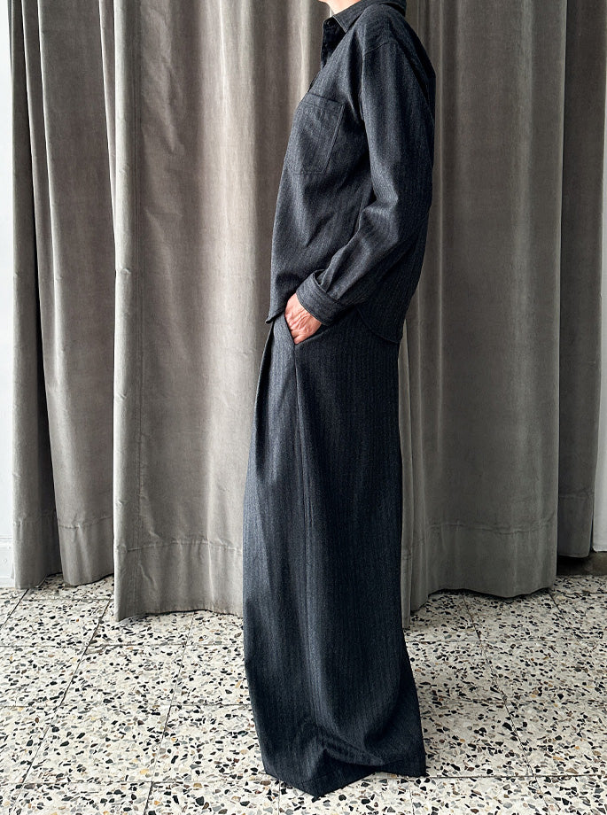 Pomandère - Trousers Anthracite