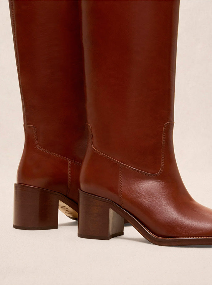 Rivecour - n°510 Boots Cognac 