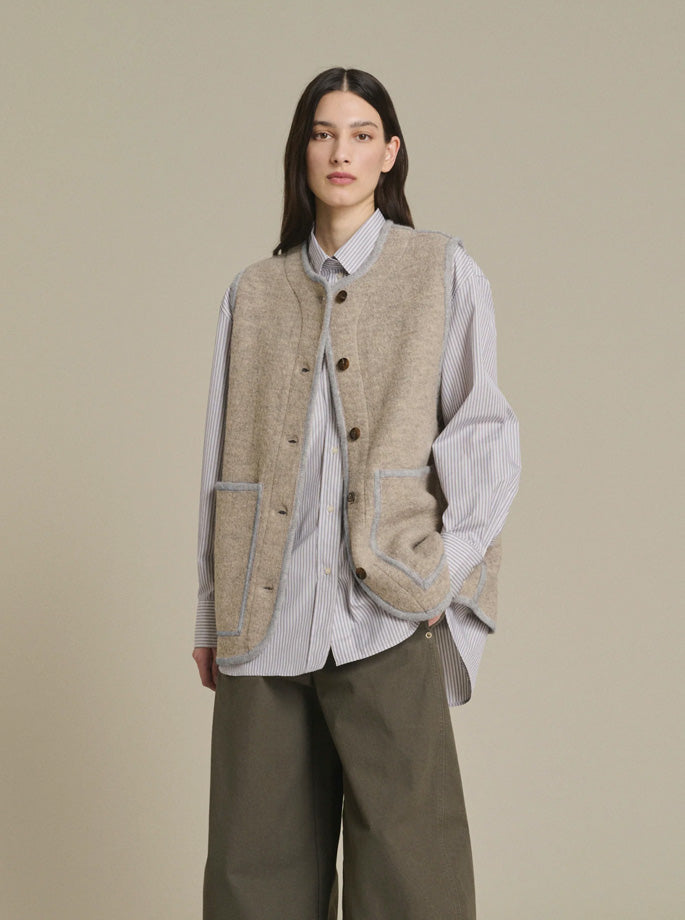 Soeur - Chicago uldvest beige