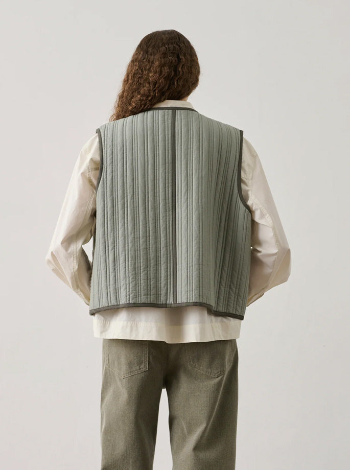Soeur - Hima Vest Vert D'eau/Beige 