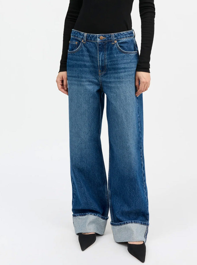 Shell - Allison Cropped Jeans Vintage Washed Blue