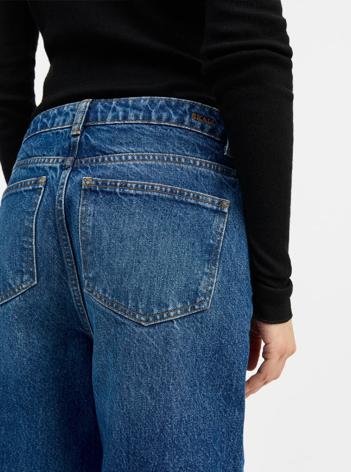 Shell - Allison Cropped Jeans Vintage Washed Blue