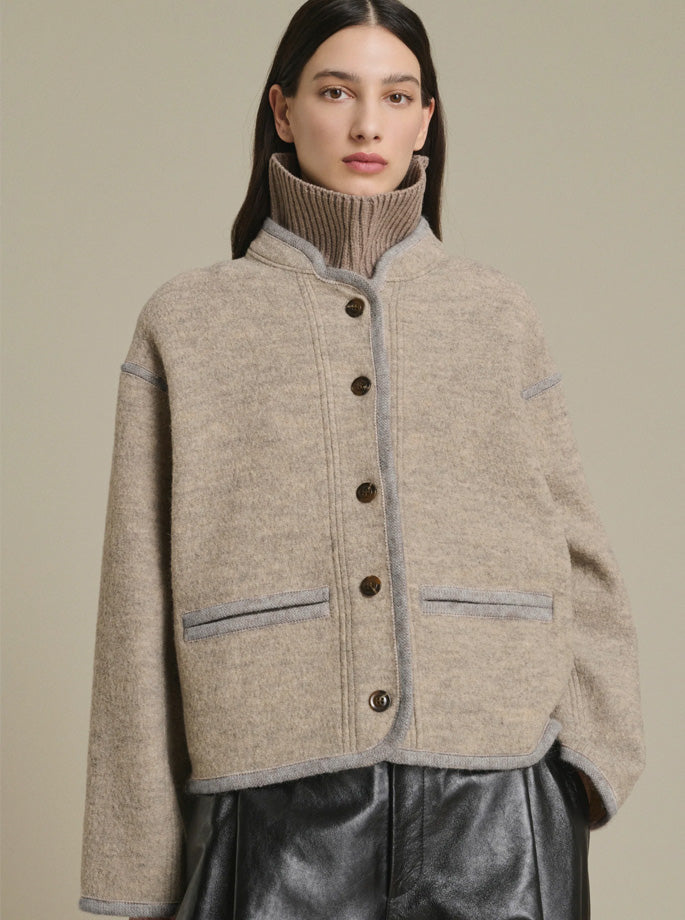 Soeur - Olympe Jacket beige/grey