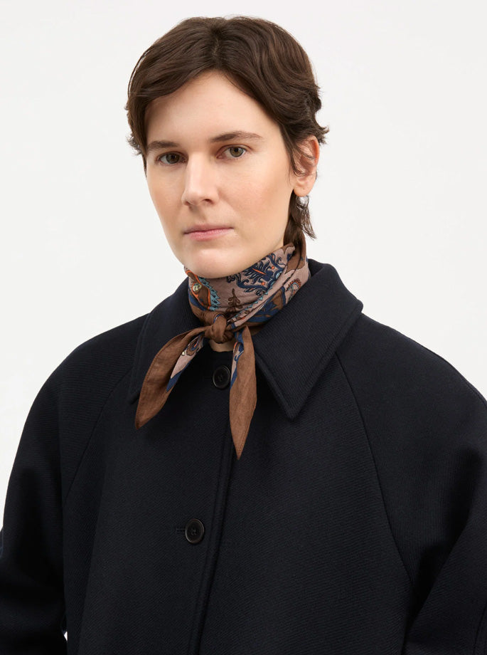 Skall Studio - pippa scarf brown.