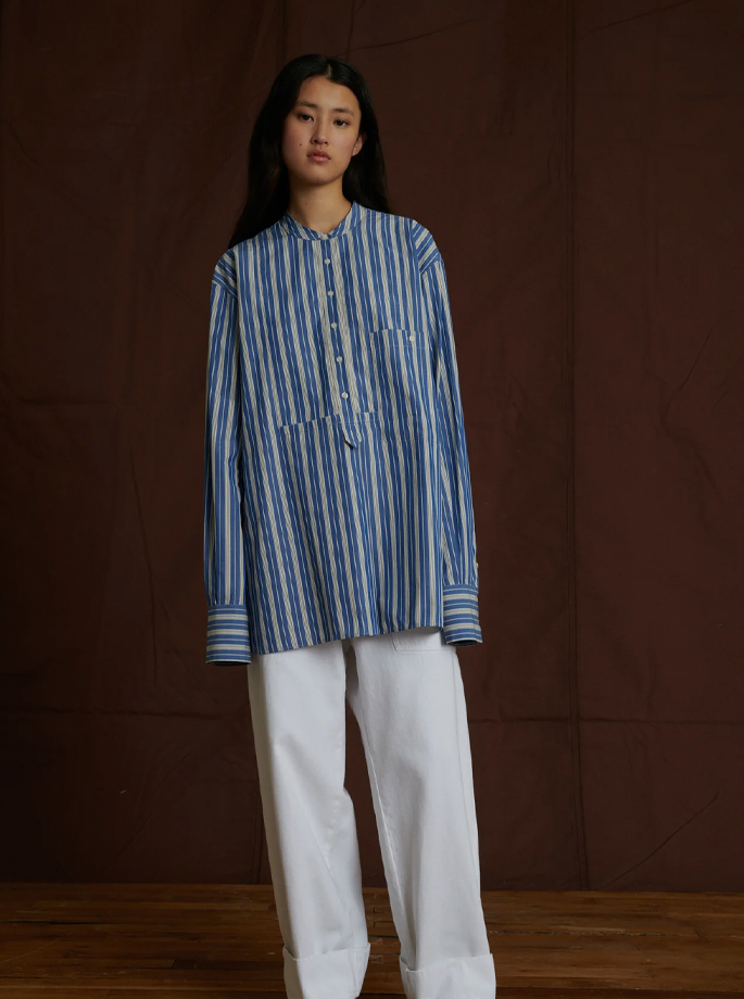Soeur - Seville Shirt blue/white striped