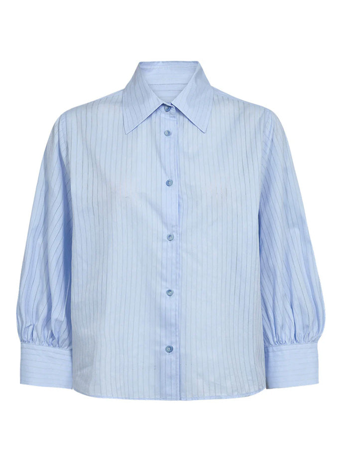 Tomorrow Denim - Hepburn shirt wash stunning pale blue