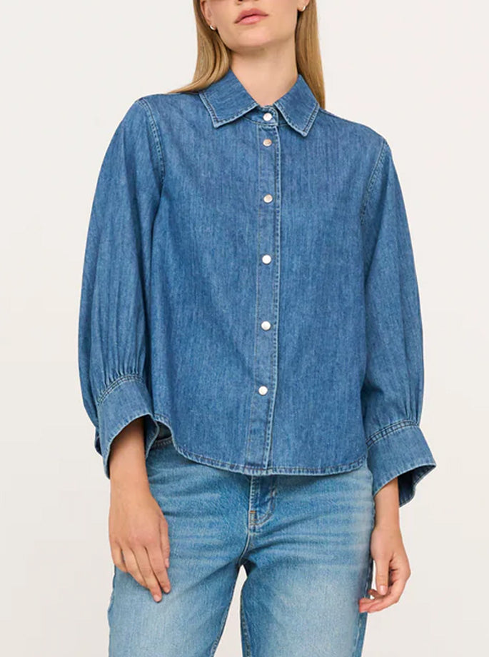 Tomorrow denim - New Hepburn Shirt Blue Denim