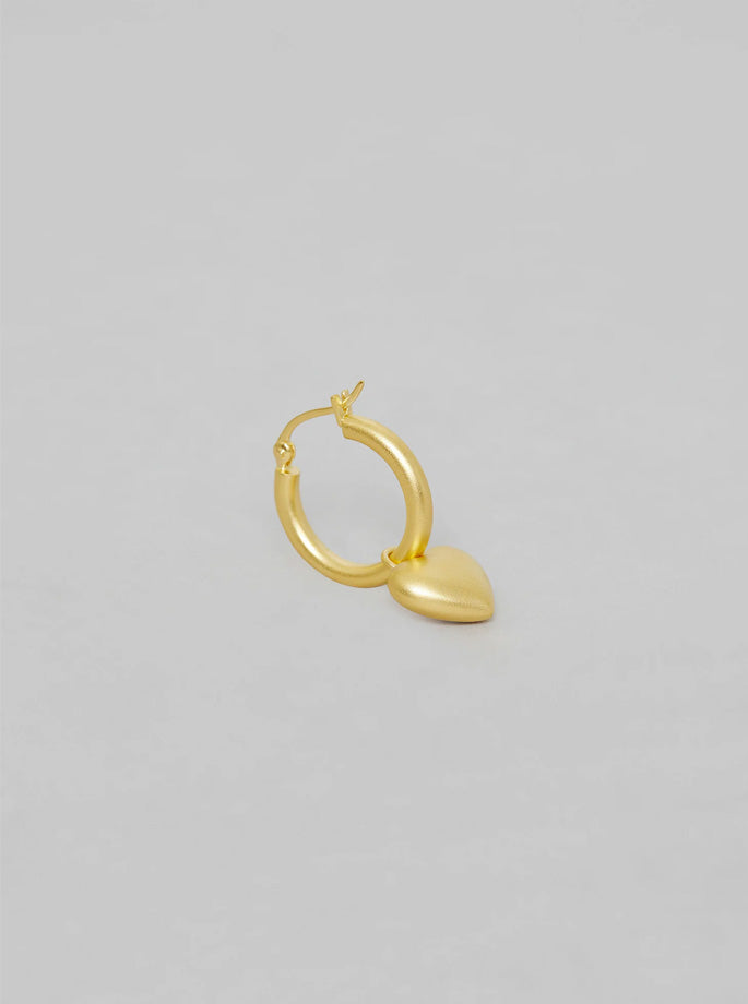 Trine Tuxen - Fiona Hoop gold-plated sterling silver