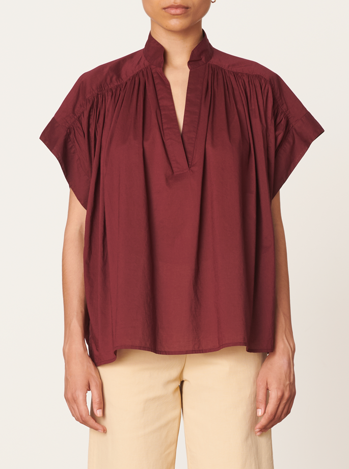 Vanessa Bruno - Cory Blouse Bordeaux