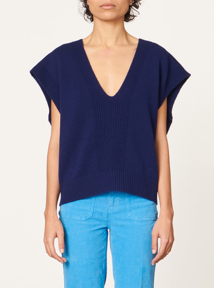 Vanessa Bruno - Dune Blouse Bleu